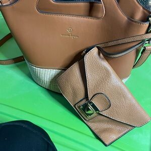 Brown Women's Bag Set